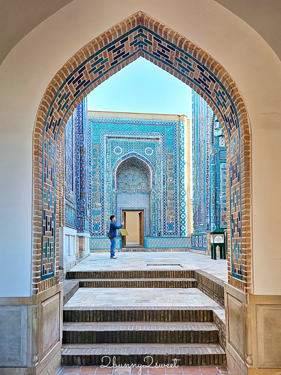 【沙赫靜達陵墓群 Shah-i-Zinda】撒馬爾罕最震撼藍色長廊！帖木兒王族墓群介紹＋拍照攻略 @兔兒毛毛姊妹花