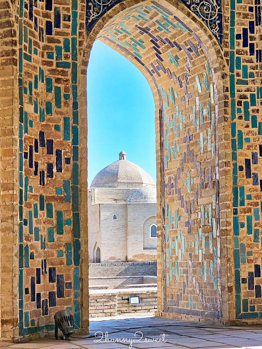 【沙赫靜達陵墓群 Shah-i-Zinda】撒馬爾罕最震撼藍色長廊！帖木兒王族墓群介紹＋拍照攻略 @兔兒毛毛姊妹花