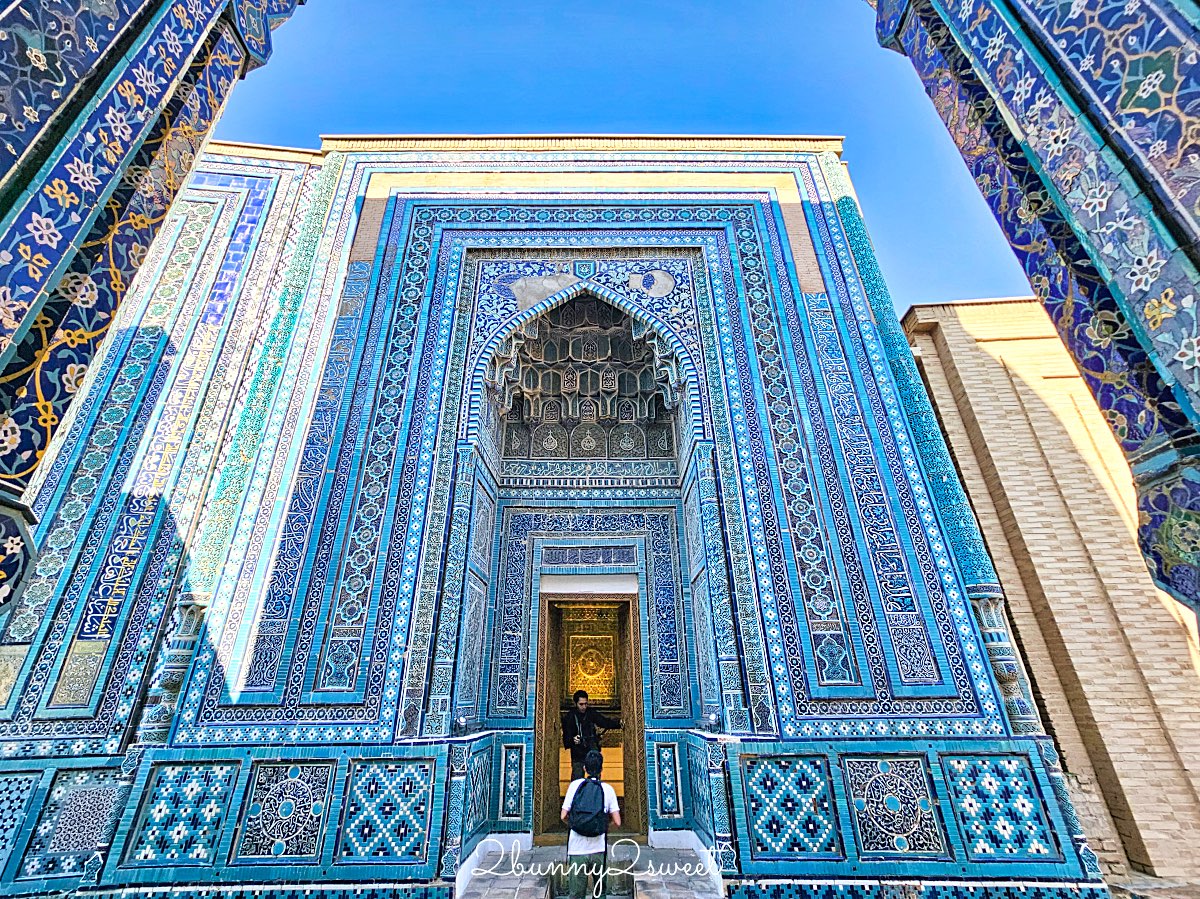 【沙赫靜達陵墓群 Shah-i-Zinda】撒馬爾罕最震撼藍色長廊！帖木兒王族墓群介紹＋拍照攻略 @兔兒毛毛姊妹花