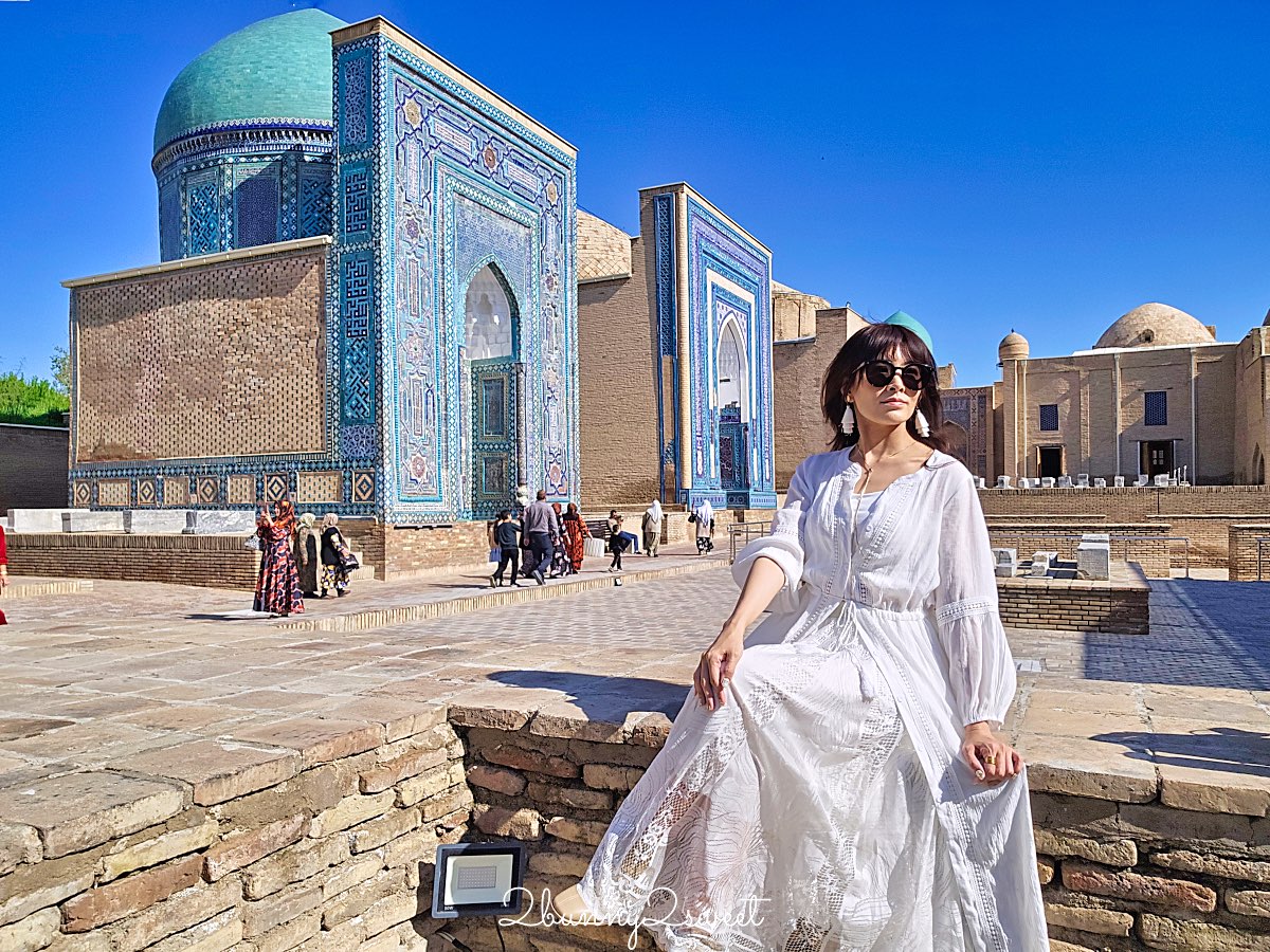 【沙赫靜達陵墓群 Shah-i-Zinda】撒馬爾罕最震撼藍色長廊！帖木兒王族墓群介紹＋拍照攻略 @兔兒毛毛姊妹花