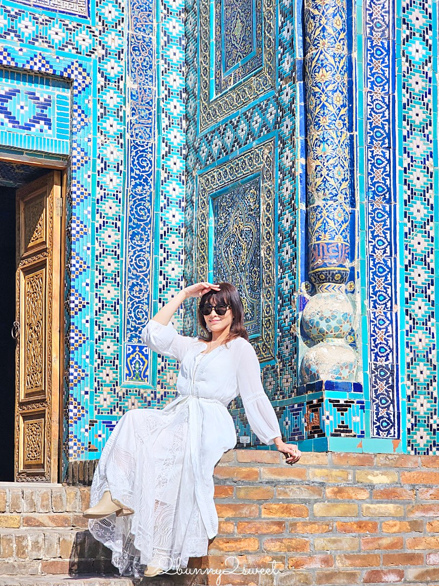 【沙赫靜達陵墓群 Shah-i-Zinda】撒馬爾罕最震撼藍色長廊！帖木兒王族墓群介紹＋拍照攻略 @兔兒毛毛姊妹花