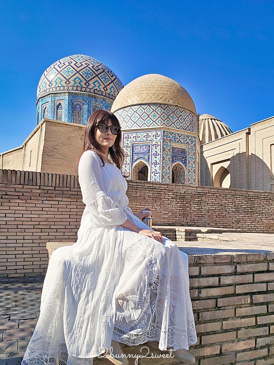 【沙赫靜達陵墓群 Shah-i-Zinda】撒馬爾罕最震撼藍色長廊！帖木兒王族墓群介紹＋拍照攻略 @兔兒毛毛姊妹花