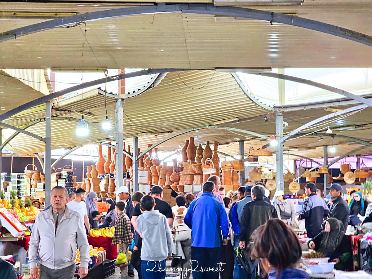 【Chorsu Bazaar 楚蘇市場】塔什干藍色穹頂市場必逛攻略：果乾比價、窯烤麵包與在地市集一次看 @兔兒毛毛姊妹花