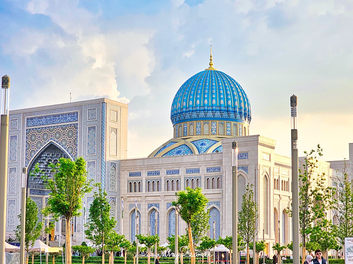 【烏茲別克伊斯蘭文明中心 Center for Islamic Civilization in Uzbekistan】塔什干最新景點，世界最大伊斯蘭博物館開箱 @兔兒毛毛姊妹花