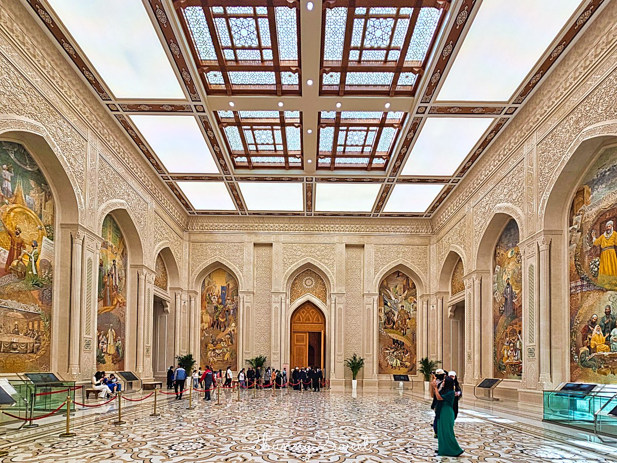 【烏茲別克伊斯蘭文明中心 Center for Islamic Civilization in Uzbekistan】塔什干最新景點，世界最大伊斯蘭博物館開箱 @兔兒毛毛姊妹花