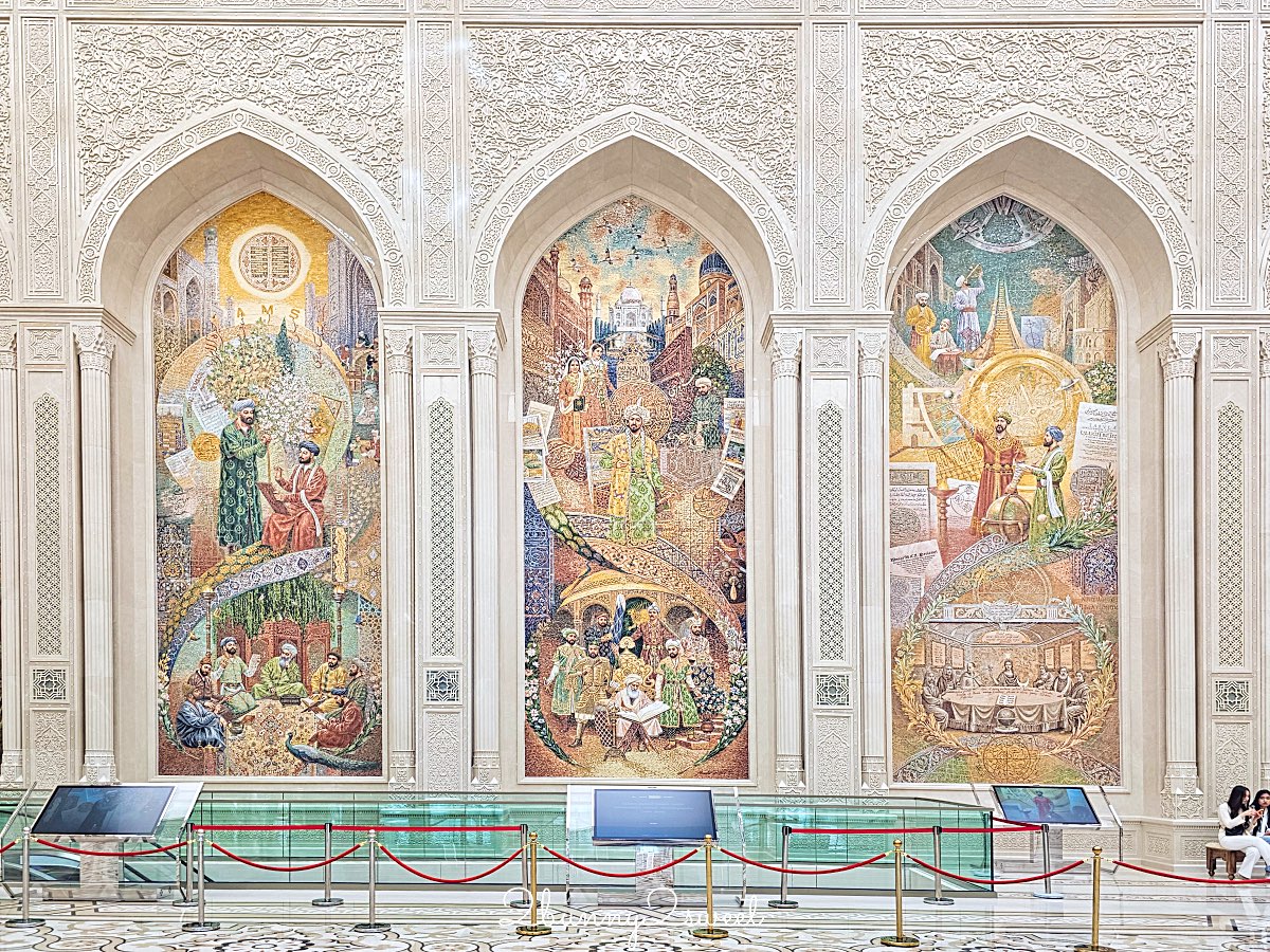 【烏茲別克伊斯蘭文明中心 Center for Islamic Civilization in Uzbekistan】塔什干最新景點，世界最大伊斯蘭博物館開箱 @兔兒毛毛姊妹花