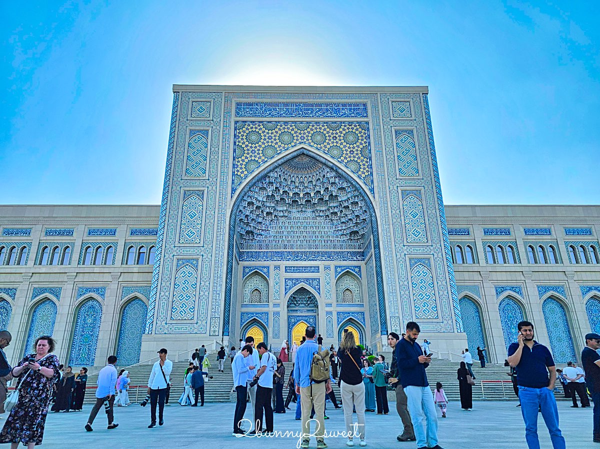 【烏茲別克伊斯蘭文明中心 Center for Islamic Civilization in Uzbekistan】塔什干最新景點，世界最大伊斯蘭博物館開箱 @兔兒毛毛姊妹花