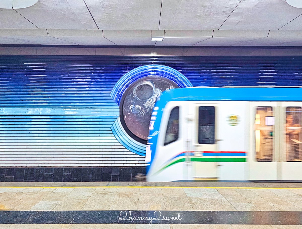 烏茲別克【塔什干地鐵攻略】四大必訪車站、拍照路線、票價交通整理 @兔兒毛毛姊妹花