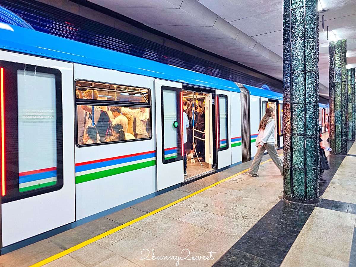 烏茲別克【塔什干地鐵攻略】四大必訪車站、拍照路線、票價交通整理 @兔兒毛毛姊妹花