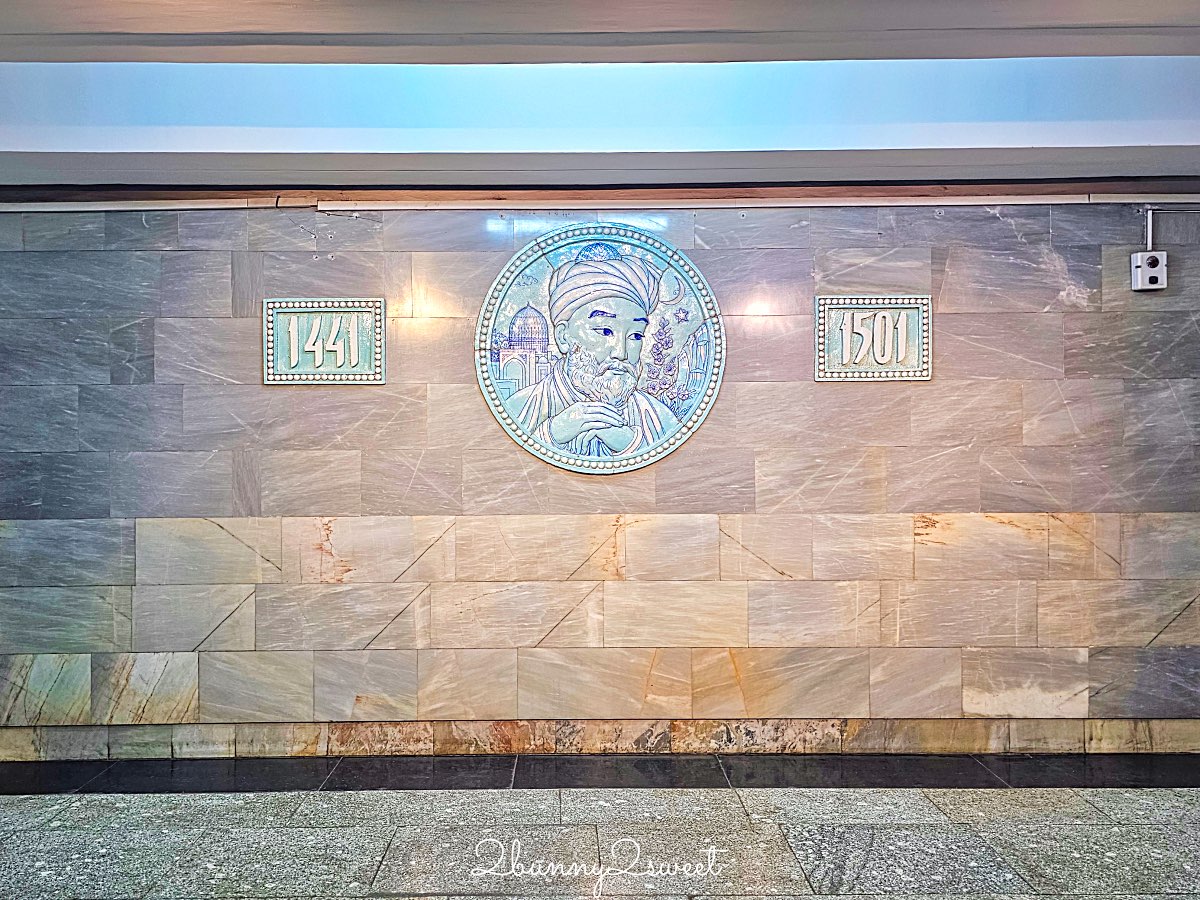 烏茲別克【塔什干地鐵攻略】四大必訪車站、拍照路線、票價交通整理 @兔兒毛毛姊妹花