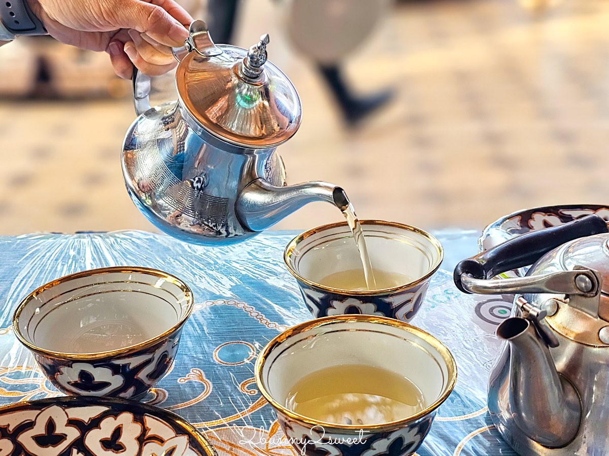 【比比哈奴茶館 Bibikhanum Teahouse】撒馬爾罕美食推薦：烏茲別克傳統料理＋茶館文化一次吃懂 @兔兒毛毛姊妹花