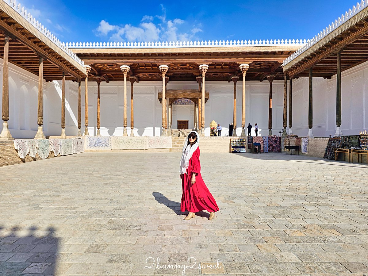【布哈拉亞克要塞 Ark of Bukhara】走進千年土黃色皇城，俯瞰古城最佳視角｜門票交通攻略 @兔兒毛毛姊妹花