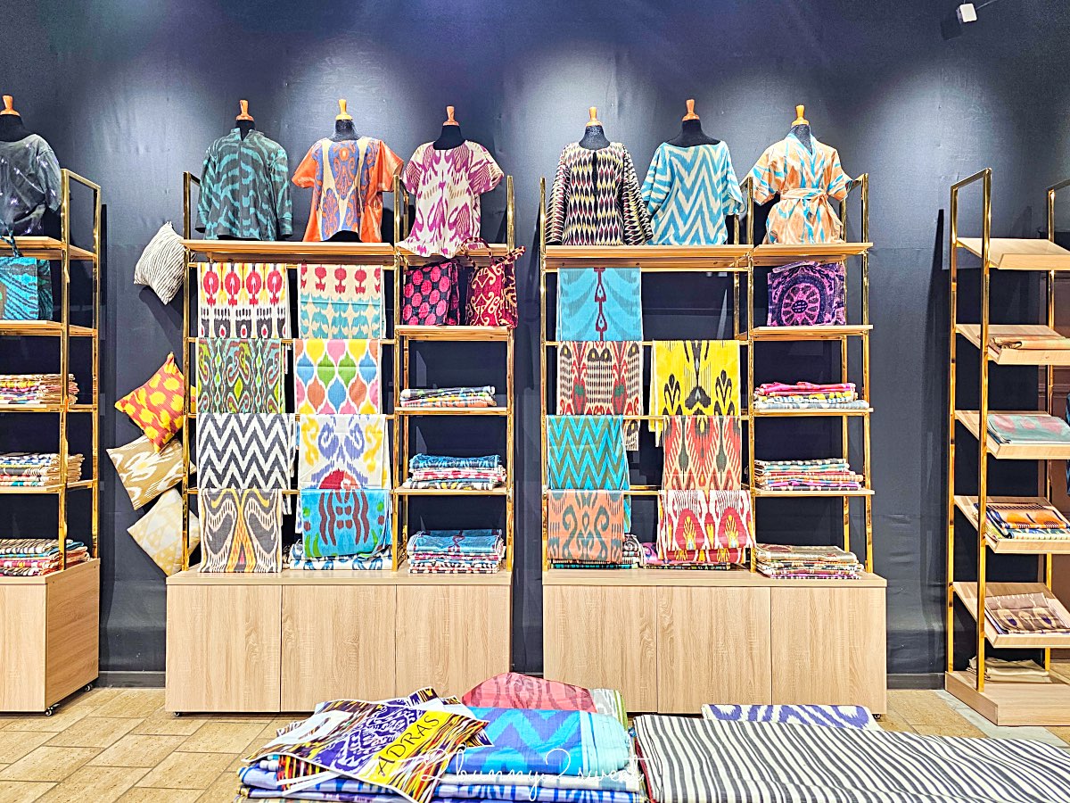 【圓頂貿易市集 Trading Domes】布哈拉必逛四大16 世紀絲路商場、傳統刺繡與伊卡織工坊 @兔兒毛毛姊妹花