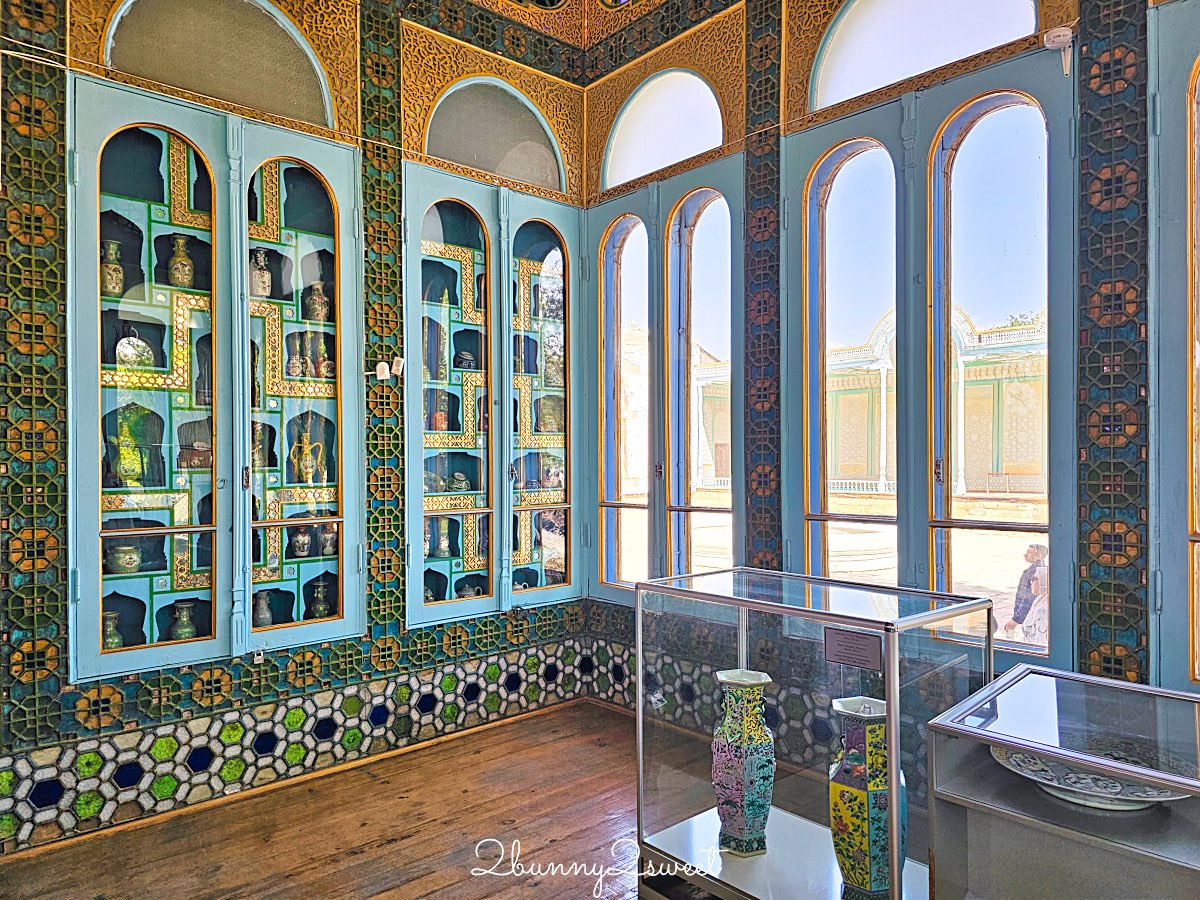 【埃米爾夏宮 Sitorai Mokhi-Khosa Palace】走進布拉景點哈星月之宮！烏茲別克最後行宮全攻略 @兔兒毛毛姊妹花