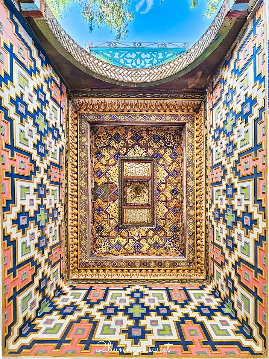 【埃米爾夏宮 Sitorai Mokhi-Khosa Palace】走進布拉景點哈星月之宮！烏茲別克最後行宮全攻略 @兔兒毛毛姊妹花