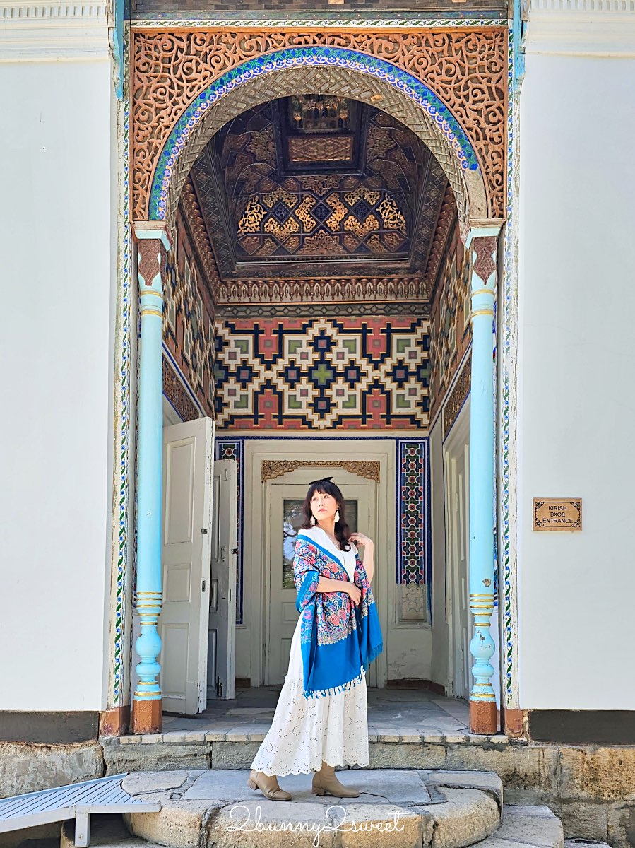 【埃米爾夏宮 Sitorai Mokhi-Khosa Palace】走進布拉景點哈星月之宮！烏茲別克最後行宮全攻略 @兔兒毛毛姊妹花