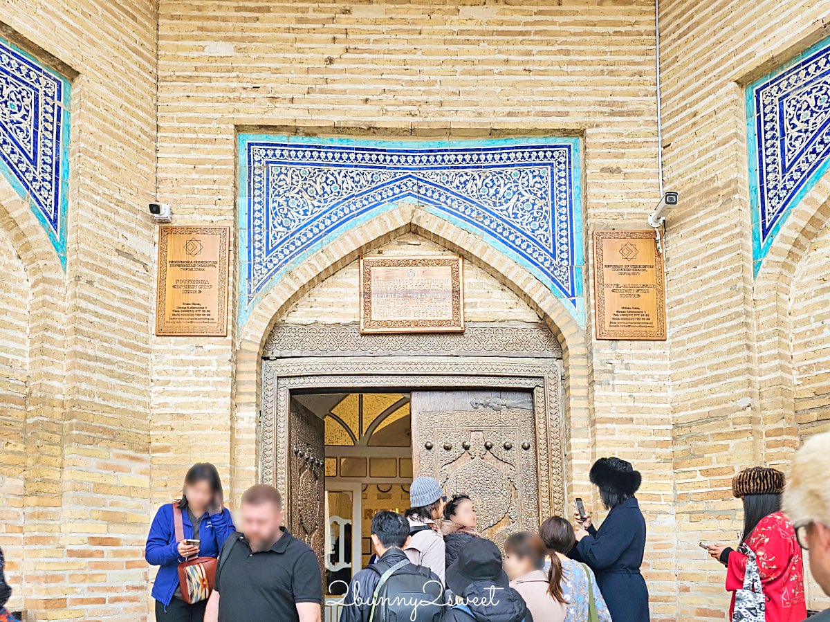 【穆罕默德&middot;阿明汗經學院 Mohammed Amin Khan Madrasah】希瓦古城最美藍色地標，學生宿舍改建飯店 @兔兒毛毛姊妹花