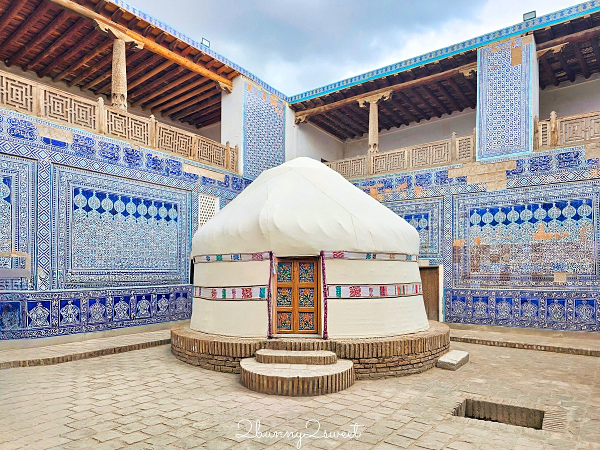 【希瓦石頭宮 Tashhovli Palace】藍色磁磚後宮太夢幻!走進汗國皇室生活的華麗宮殿 @兔兒毛毛姊妹花 【希瓦石頭宮 Tashhovli Palace】藍色磁磚後宮太夢幻!走進汗國皇室生活的華麗宮殿 @兔兒毛毛姊妹花