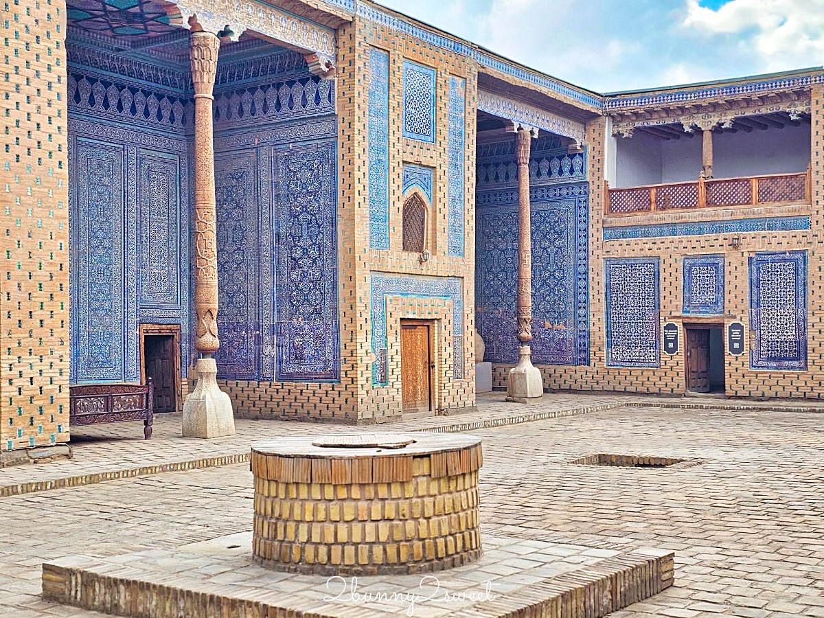 【希瓦石頭宮 Tashhovli Palace】藍色磁磚後宮太夢幻!走進汗國皇室生活的華麗宮殿 @兔兒毛毛姊妹花 【希瓦石頭宮 Tashhovli Palace】藍色磁磚後宮太夢幻!走進汗國皇室生活的華麗宮殿 @兔兒毛毛姊妹花
