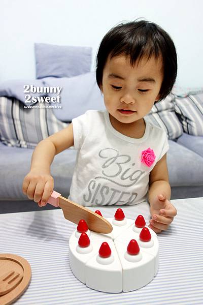 [敗家。玩具] 好好玩的 Woody Puddy 磁性切切組-野菜組&#038;生日蛋糕組 @兔兒毛毛姊妹花