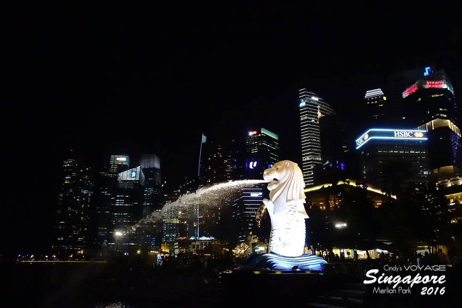 [2015+2016。新加坡] 沒跟魚尾獅拍照，怎麼算到過新加坡? ＠魚尾獅公園 Merlion Park @兔兒毛毛姊妹花