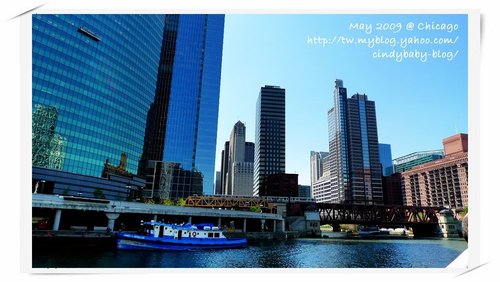 [2009 Chicago] 芝加哥河建築導覽 @兔兒毛毛姊妹花