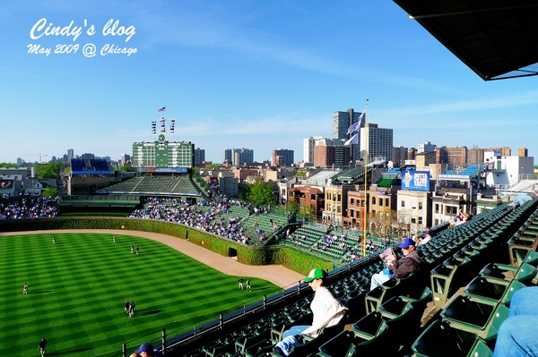 [2009 Chicago] Go CUBS Go~我的 MLB 初體驗 @兔兒毛毛姊妹花